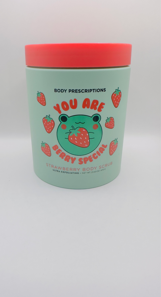 Body Perscriptions - Ultra Exfoliating Body Scrub with  Strawberry