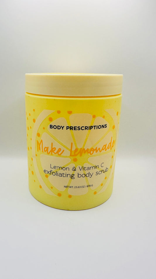 Body Perscriptions - Exfoliating Body Scrub with  Lemon and Vitamin C