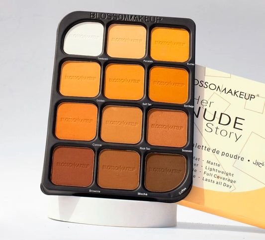 Blossom Makeup Her Nude Story Powder Palette
