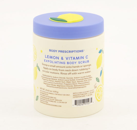 Body Prescriptions – Simply the Zest Exfoliating Body Scrub