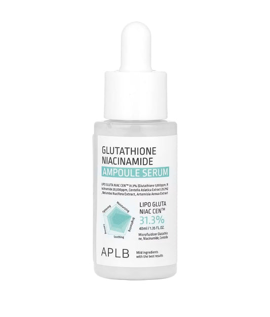 APLB Glutathione Niacinamide Ampoule Serum made in Korea