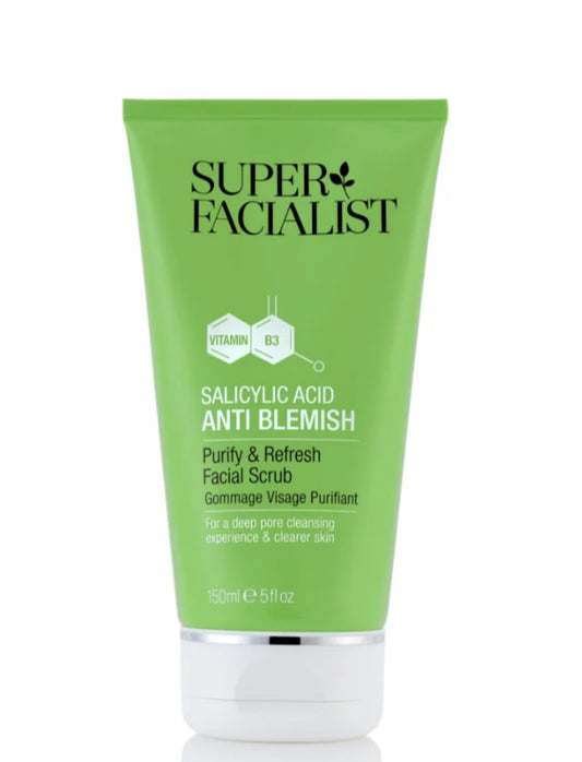 Super Facialist Salicylic Acid Purify & Refresh Face Scrub