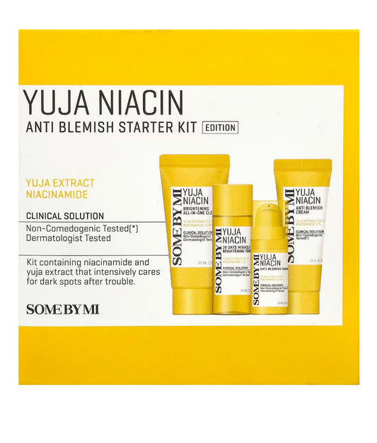Yuja Niacin Anti Blemish Starter Kit Made in Korea by Some By Mi