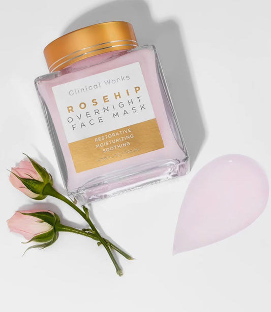 Clinical Works Rosehip Overnight Face Mask