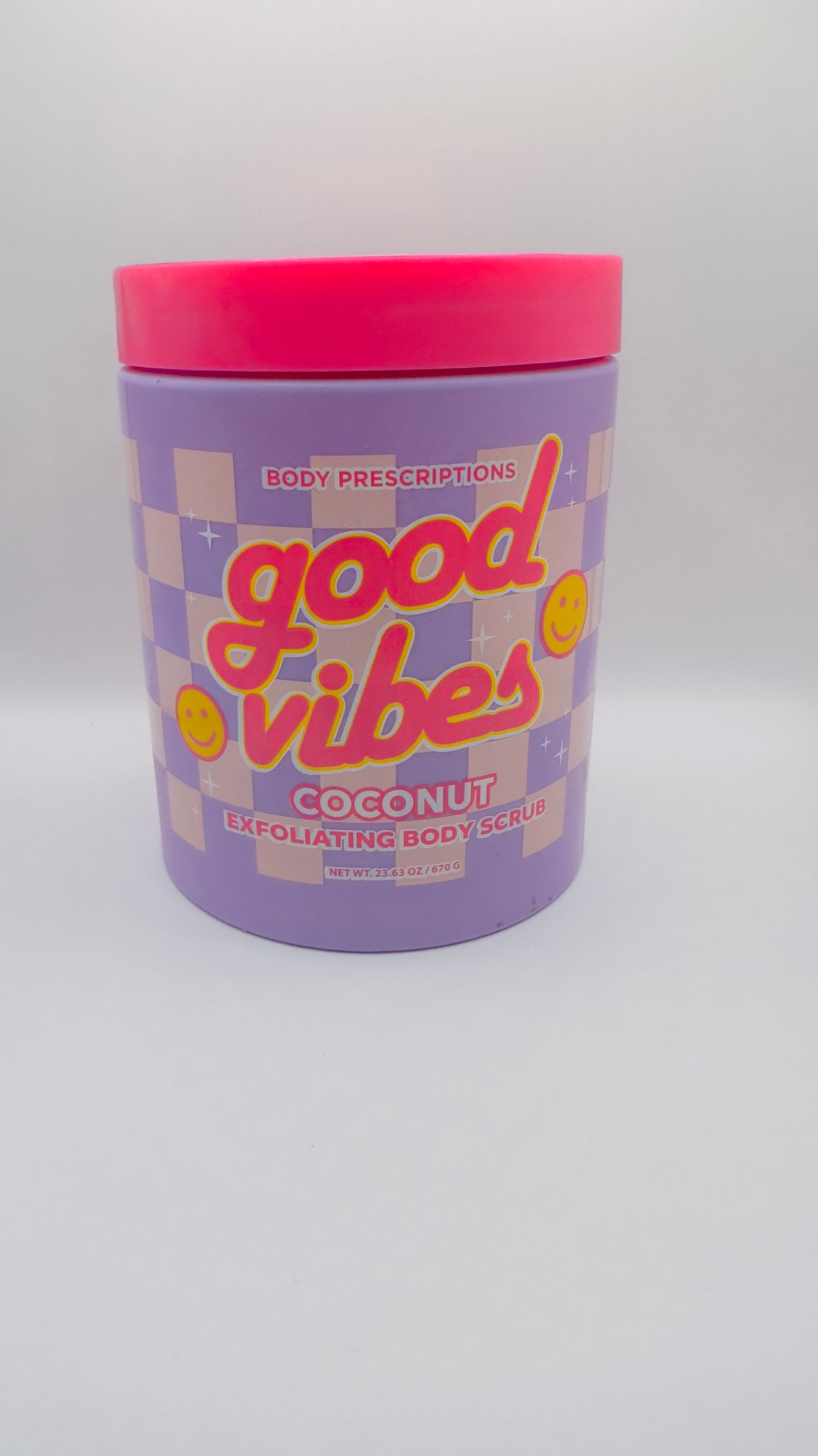 Body Prescriptions Exfoliating Body Scrub infused with Coconut extract