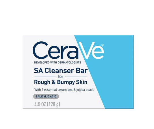 CeraVe SA Cleanser Bar for Rough & Bumpy Skin