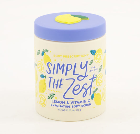 Body Prescriptions – Simply the Zest Exfoliating Body Scrub