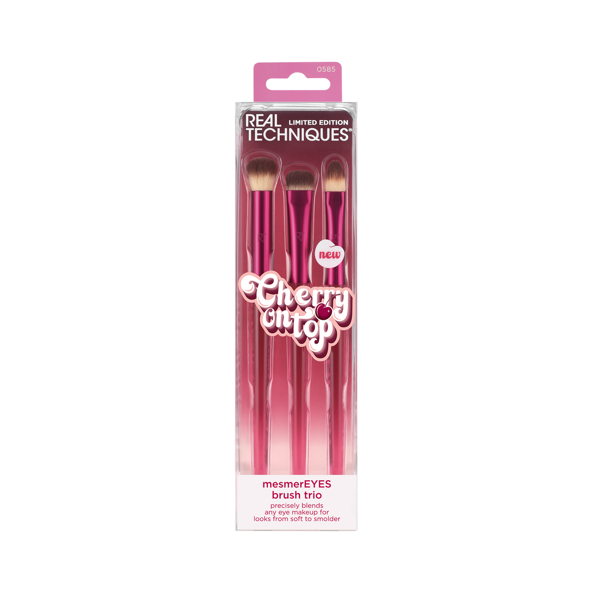 Limited Edition Cherry On Top MesmerEYES Brush Trio by Real Techniques