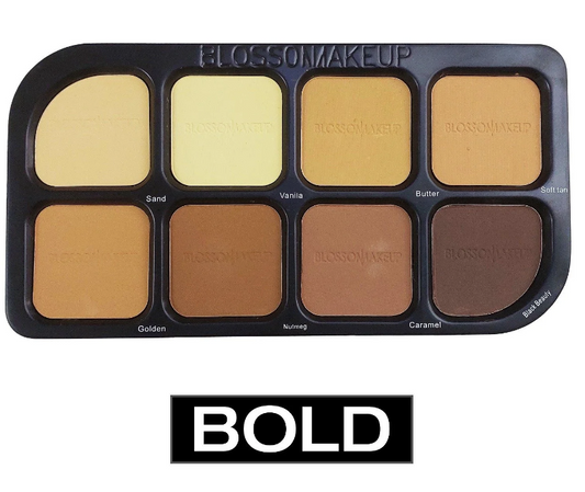 Blossom Makeup Zero Flaws 8in1 Powder Palette