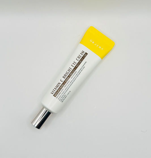 Korean Orjena - Vitamin C Eye Cream - Brightening, Dark Circles, Puffiness Care