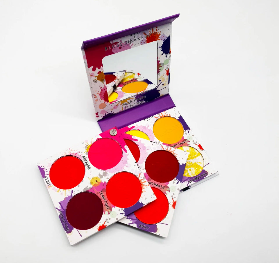 Blossom Makeup Shy Girl Blush Palette