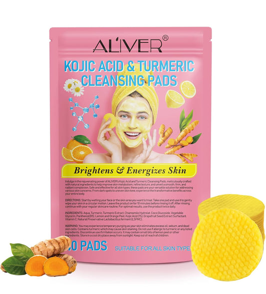 Kojic Acid & Turmeric Cleansing Pads