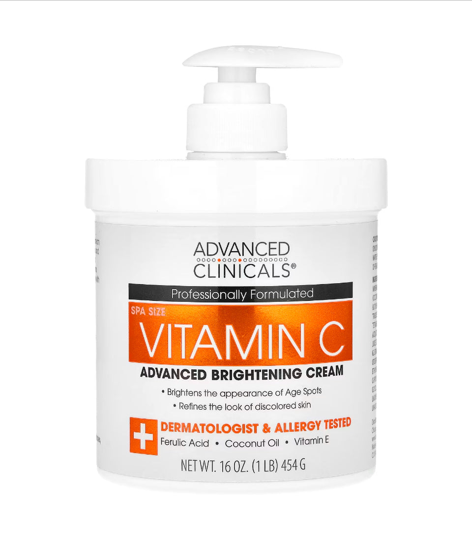 Advanced Clinicals Vitamin C Brightening Body Cream