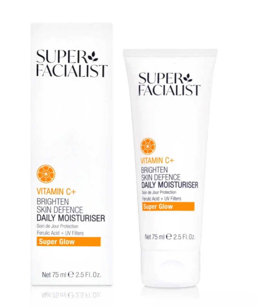 Super Facialist Vitamin C+ Brighten Skin Defence Daily Moisturiser – Super Glow