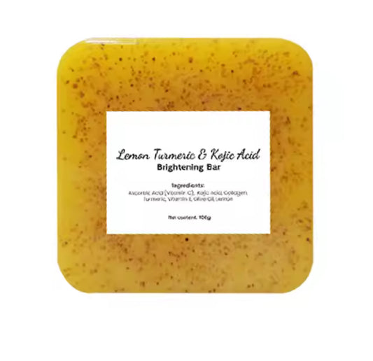 Lemon, Turmeric & Kojic Acid Bar Soap