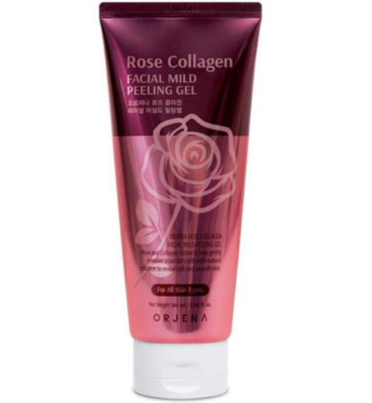 Orjena Rose Collagen Facial Mild Peeling Gel made in Korea