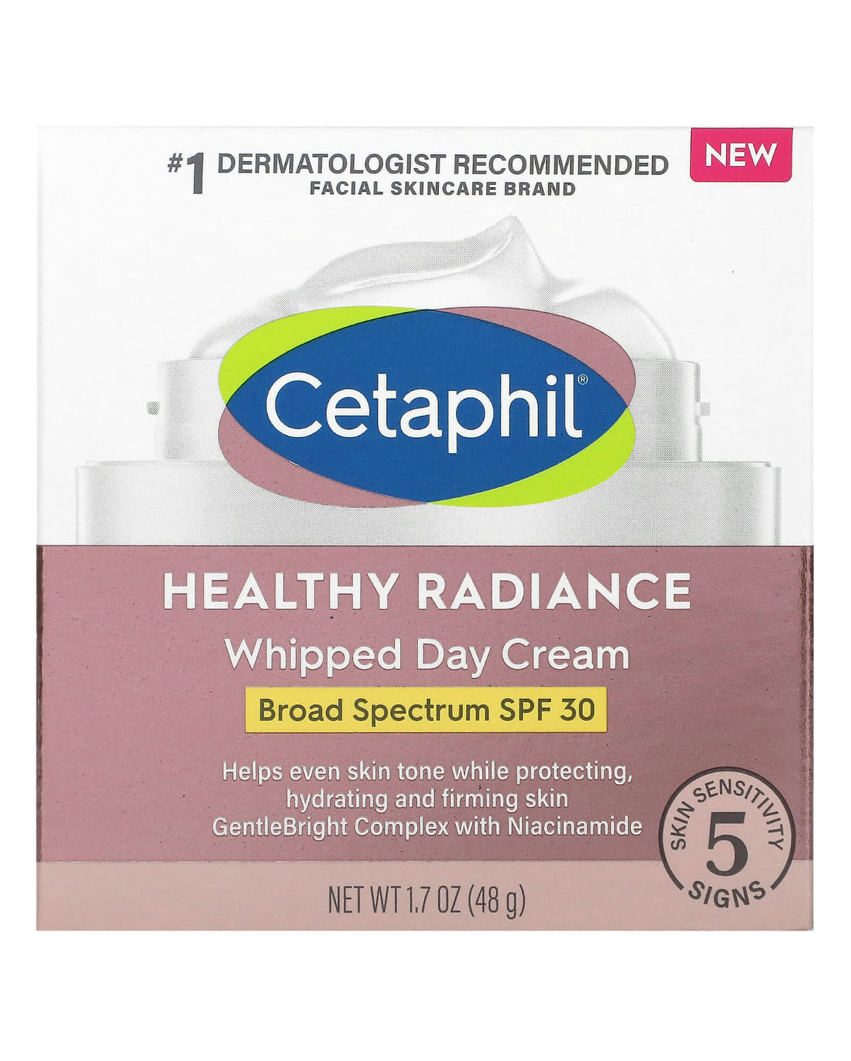 Cetaphil Healthy Radiance Whipped Day Cream SPF 30