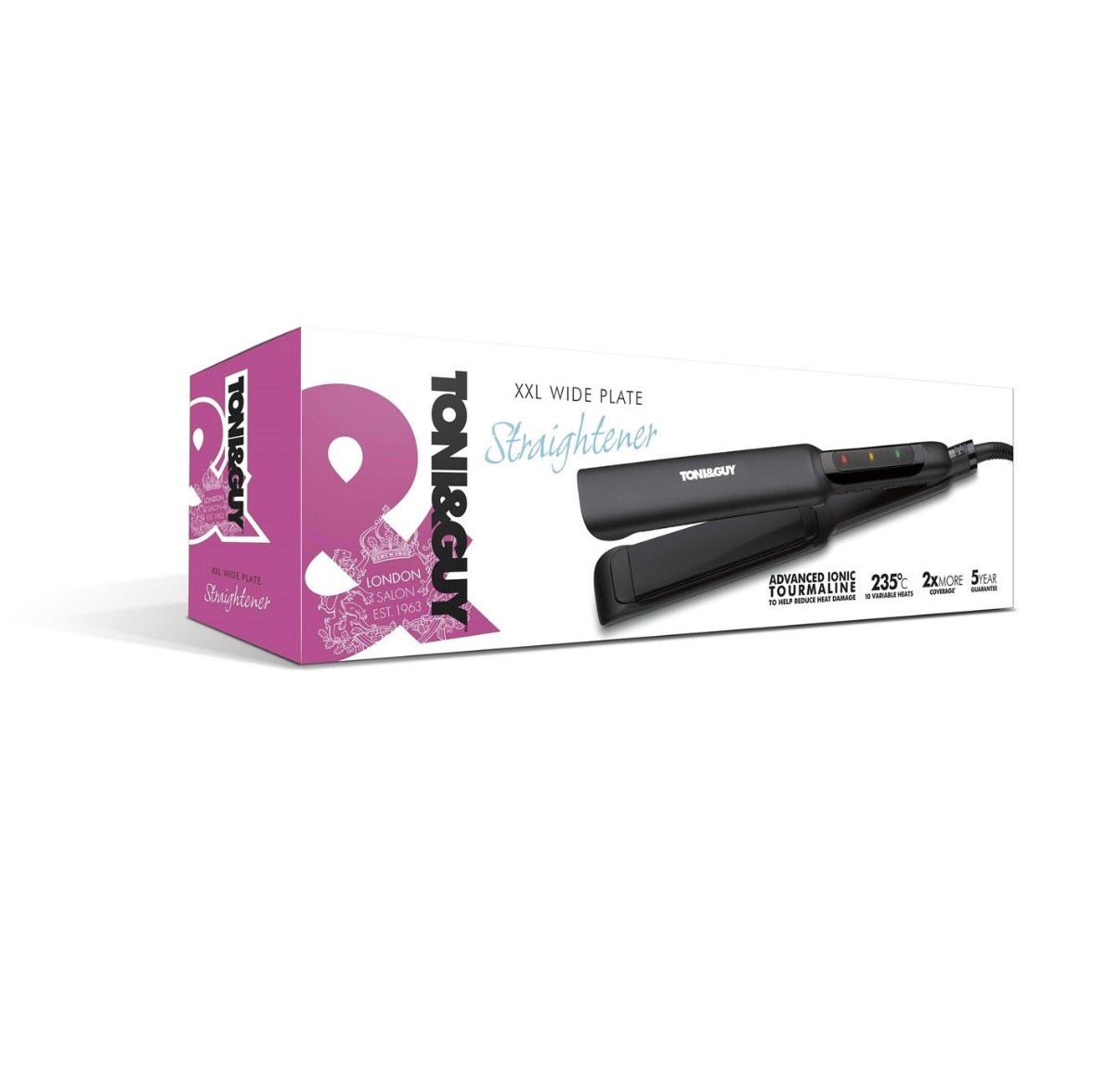 TONI&GUY XXL Wide Plate Hair Straightener