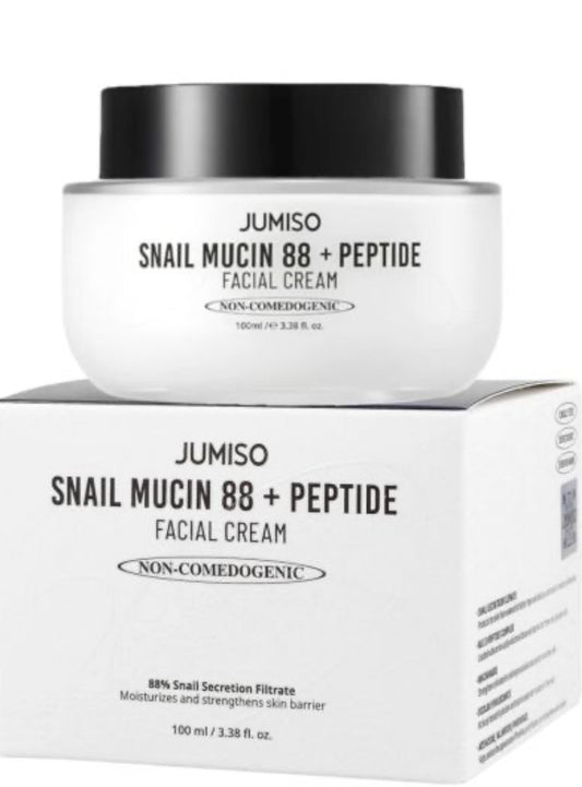 JUMISO Snail Mucin 88 + Peptide Facial Cream made in Korea