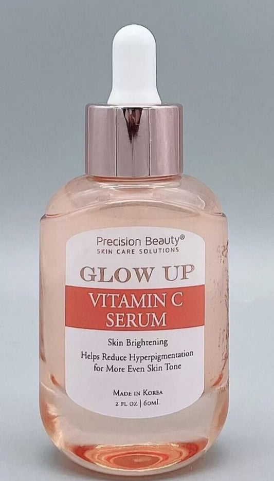 Precision Beauty Glow Up Vitamin C Face Serum made in Korea