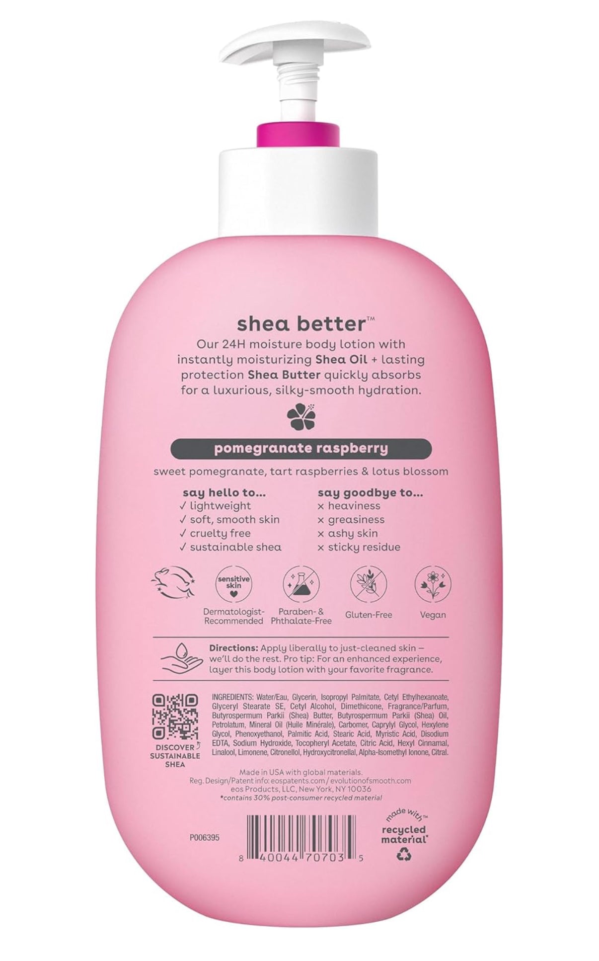 eos Shea Better 24H Moisture Body Lotion