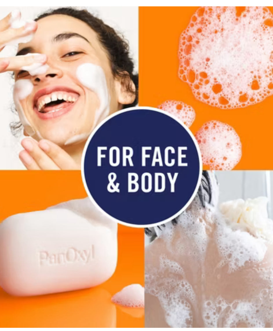 PanOxyl Acne Treatment Bar – Face & Body (Travel Size)