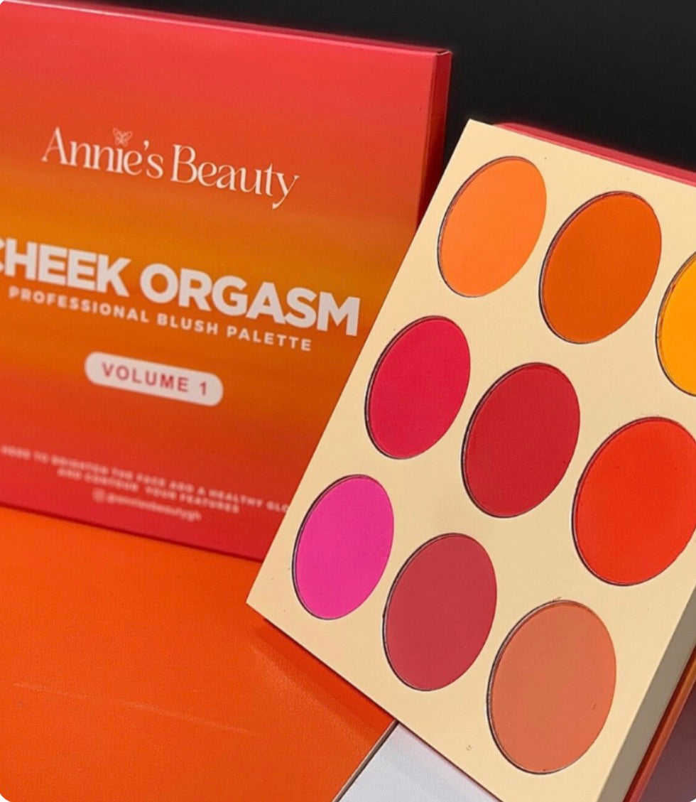 Annie’s Beauty Cheek Orgasm Blush Palette - Volume 1