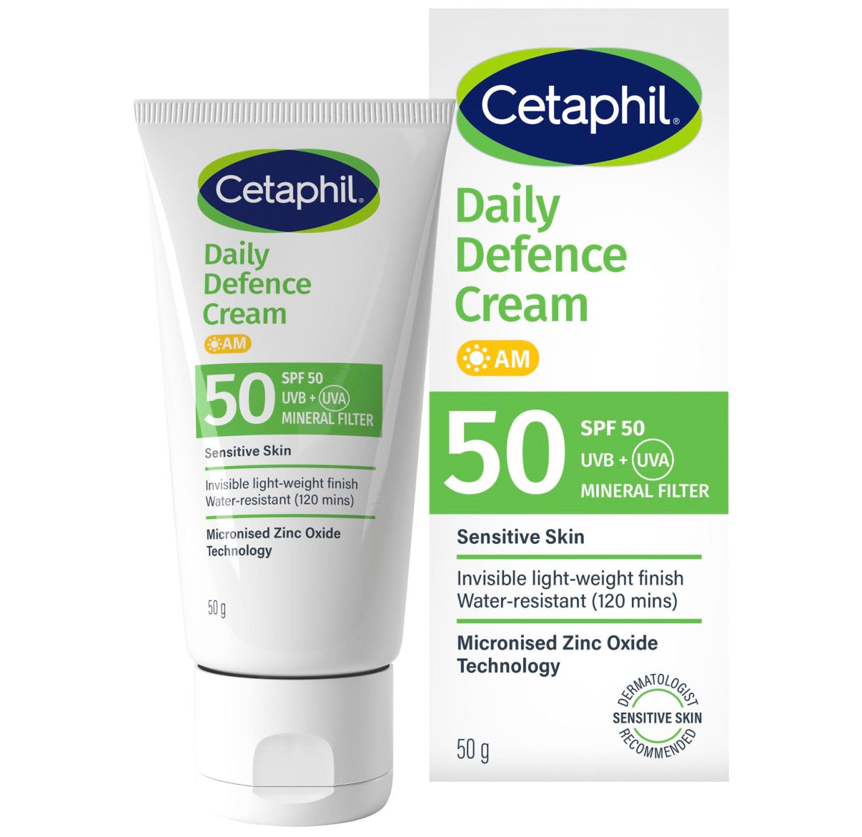 Cetaphil Daily Defence Cream SPF 50 (AM)