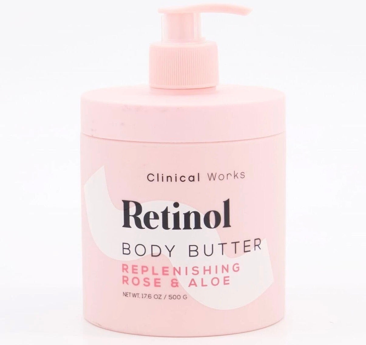 Retinol Body Butter – Replenishing Rose & Aloe by Clinical Works
