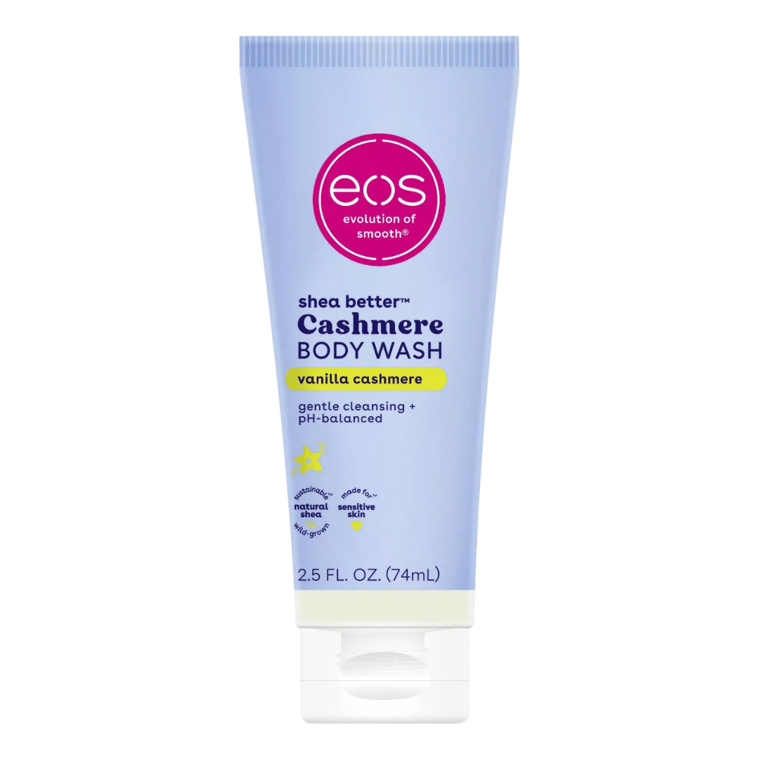 EOS Shea Better™ Cashmere Body Wash – Vanilla (Travel Size)