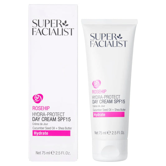 Super Facialist Rosehip Hydra-Protect Day Cream SPF15 – Hydrating Moisturiser
