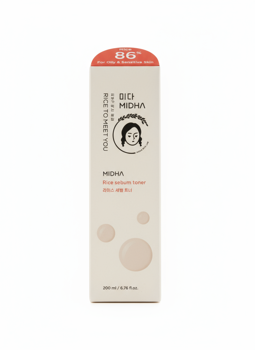 Clean MIDHA Rice Toner Product Image